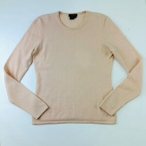 Cashmere pink pullover sweater Small Millennial Pink Vintage Balletcore Softgirl